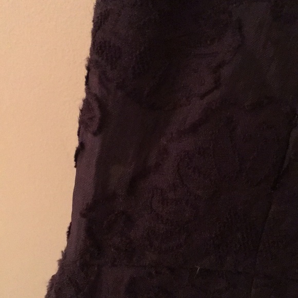 Ann Taylor Floral Jacquard Halter Dress - Picture 4 of 6